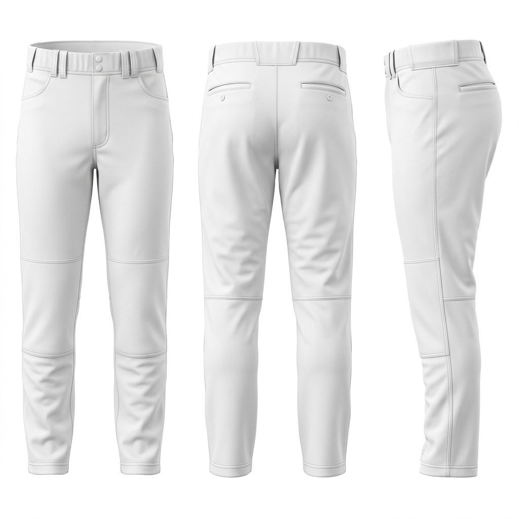 Professional Baseball Pants – Premium Athletic Performance Wear - Image 3