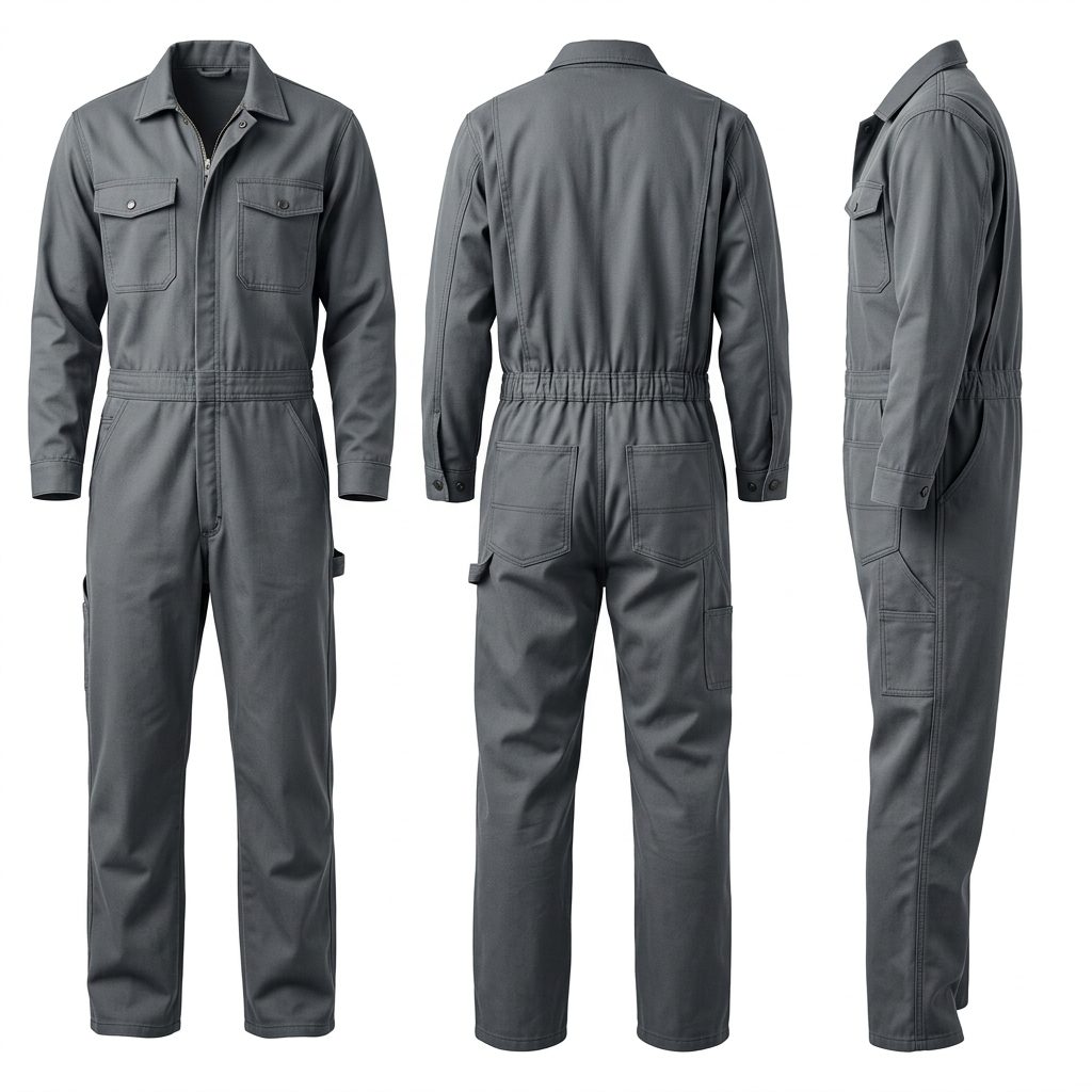 Premium Boiler Suit – Heavy-Duty Industrial Workwear - Image 3