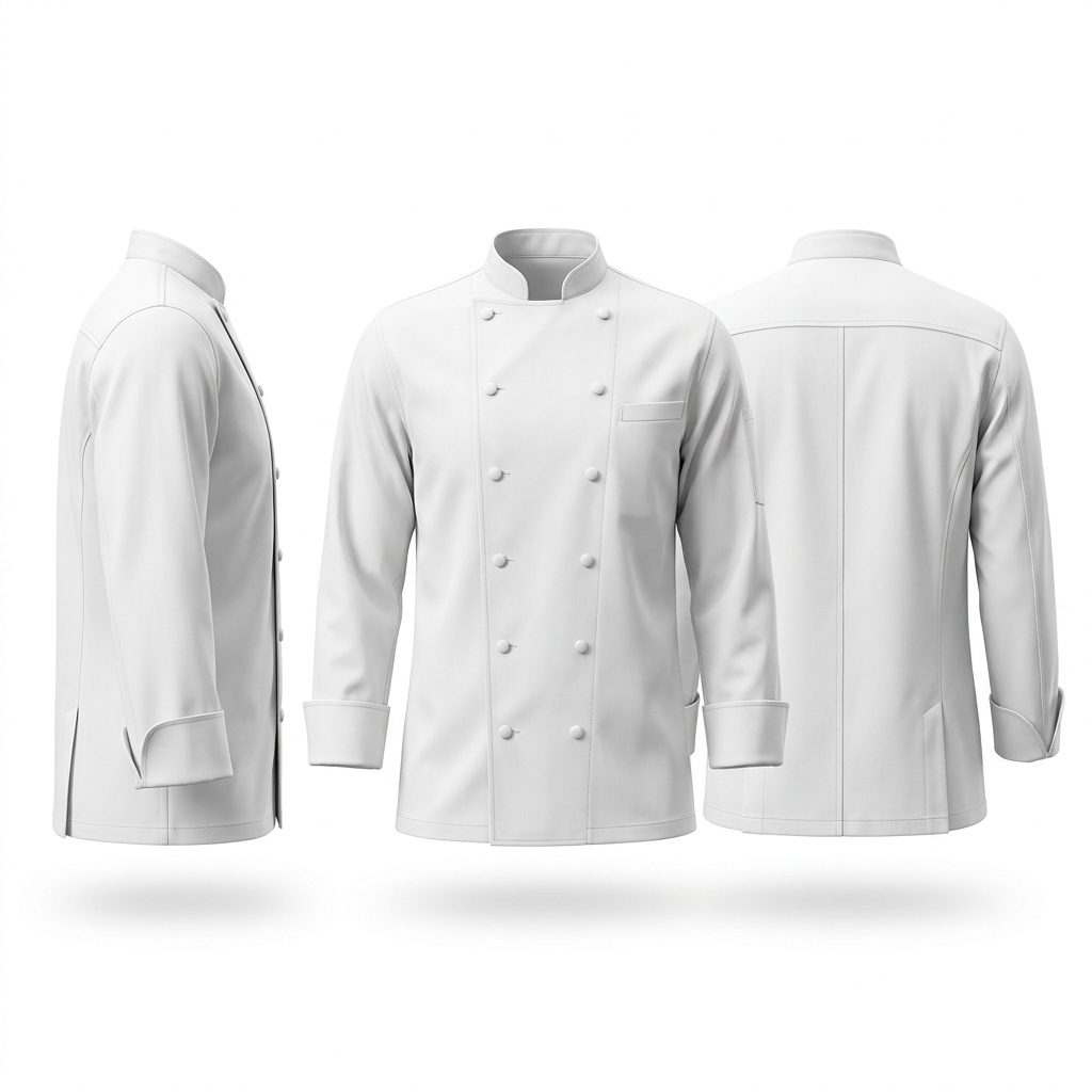 Premium Chef Jacket – Professional Culinary Workwear - Image 3