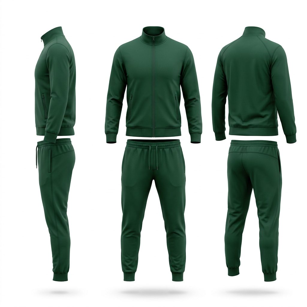 Premium Unisex Fitness Tracksuit – Performance Training & Activewear Set - Image 3