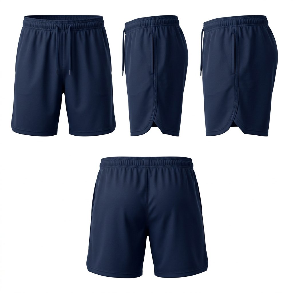 Professional Football Training Shorts – Lightweight Team Sports Apparel - Image 2