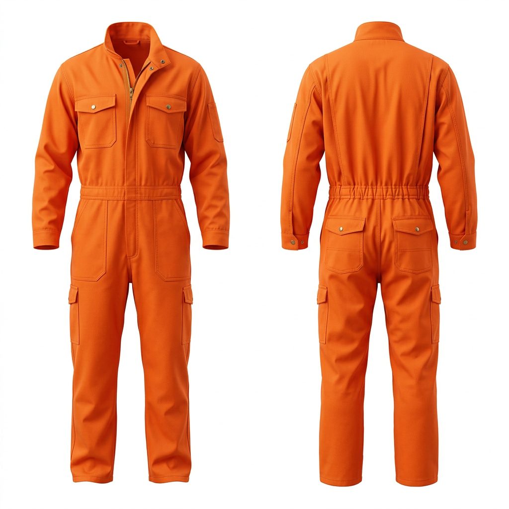 Premium Industrial Coveralls – Professional Safety Workwear - Image 2