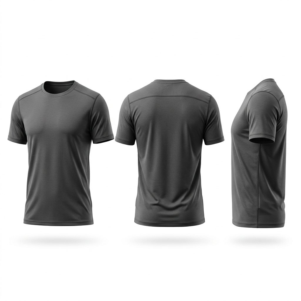 Premium Men's Gym T-Shirt – Performance Fitness Training Wear - Image 3