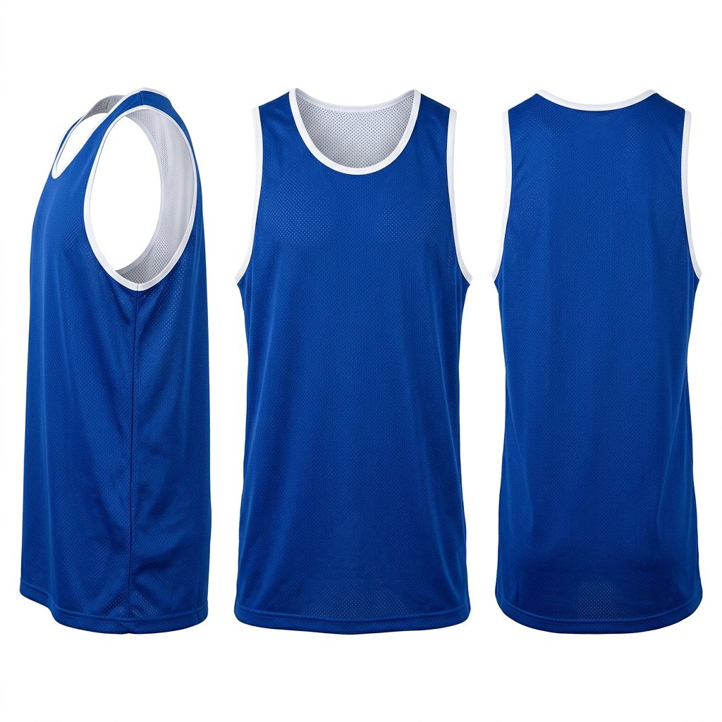 Professional Reversible Basketball Jersey – Premium Dual-Sided Team Apparel - Image 3