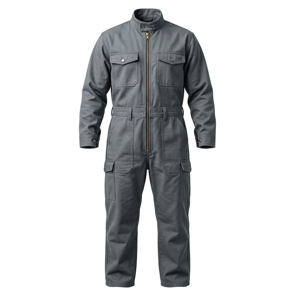 Premium Boiler Suit – Heavy-Duty Industrial Workwear