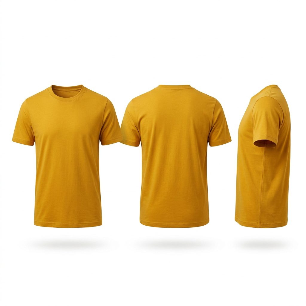 Premium Round Neck T-Shirt – Everyday Comfort & Casual Wear - Image 3