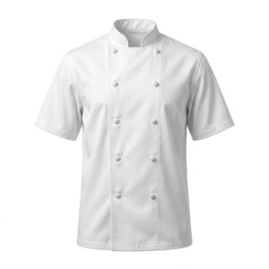 Premium Short Sleeve Chef Coat – Professional Culinary Workwear